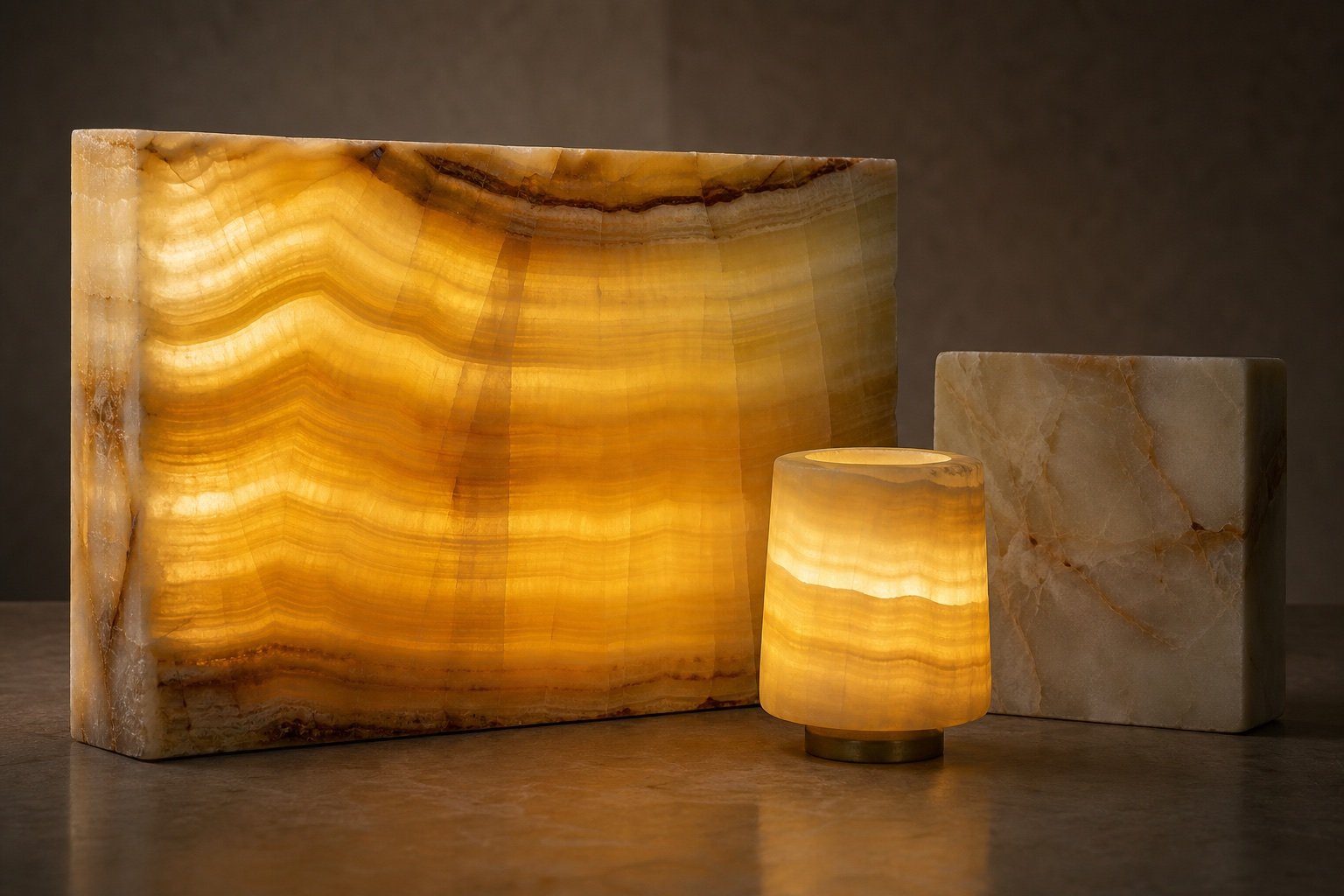 Representative study of onyx translucency