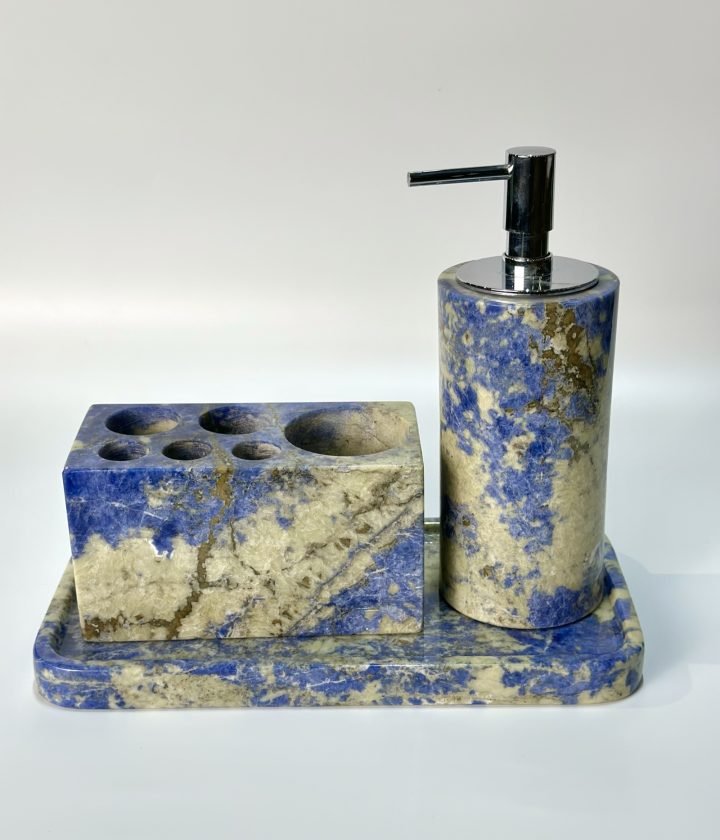 Blue Stone Bathroom Set natural stone wholesale product