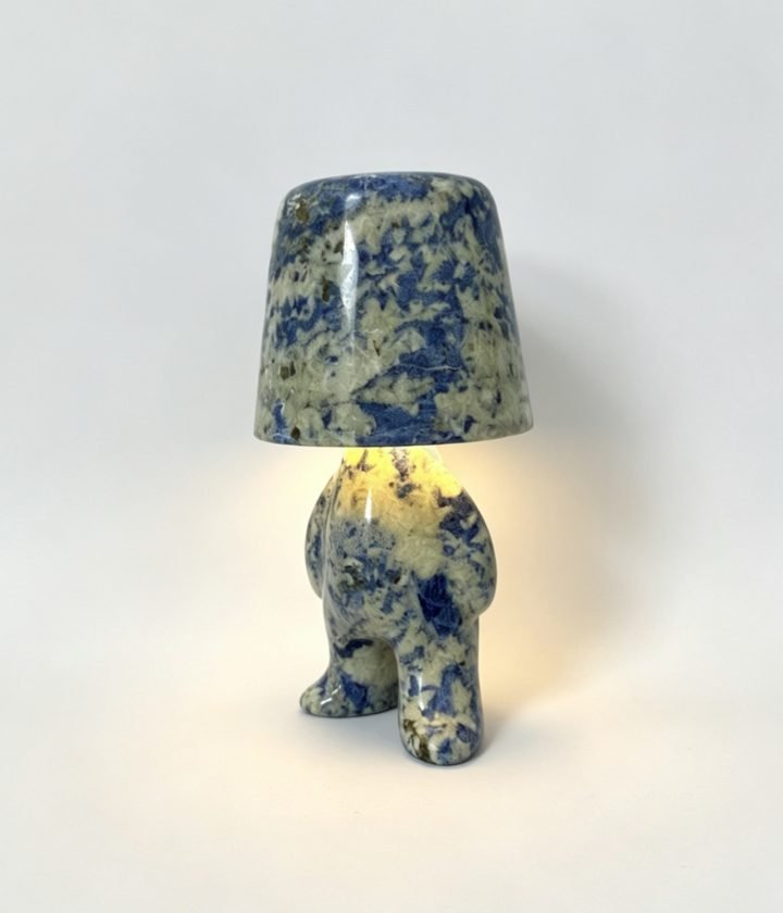Blue Stone Table Lamp Standing natural stone wholesale product