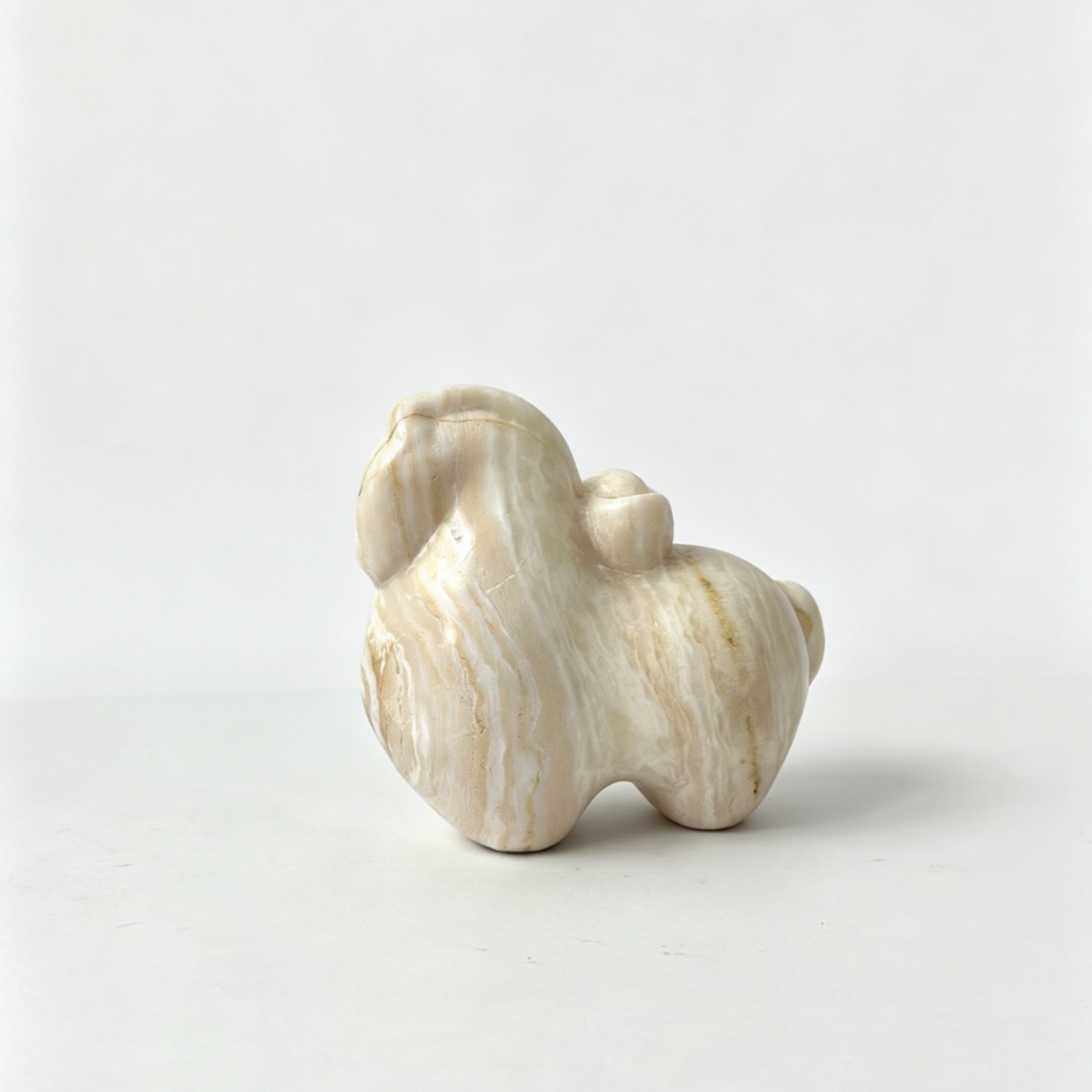 Cream Elephant Object natural stone wholesale product