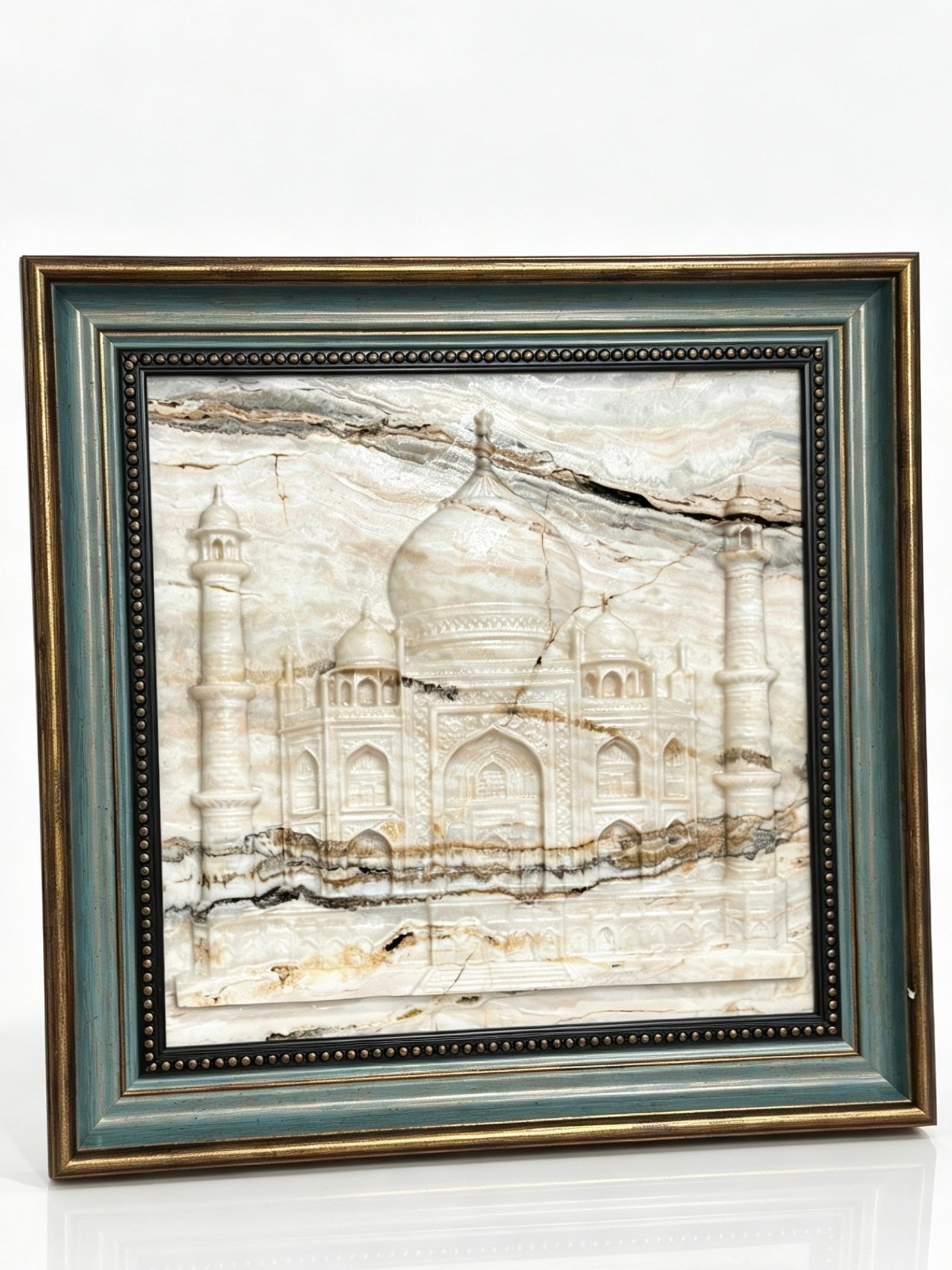 Framed Marble Art White natural stone wholesale product