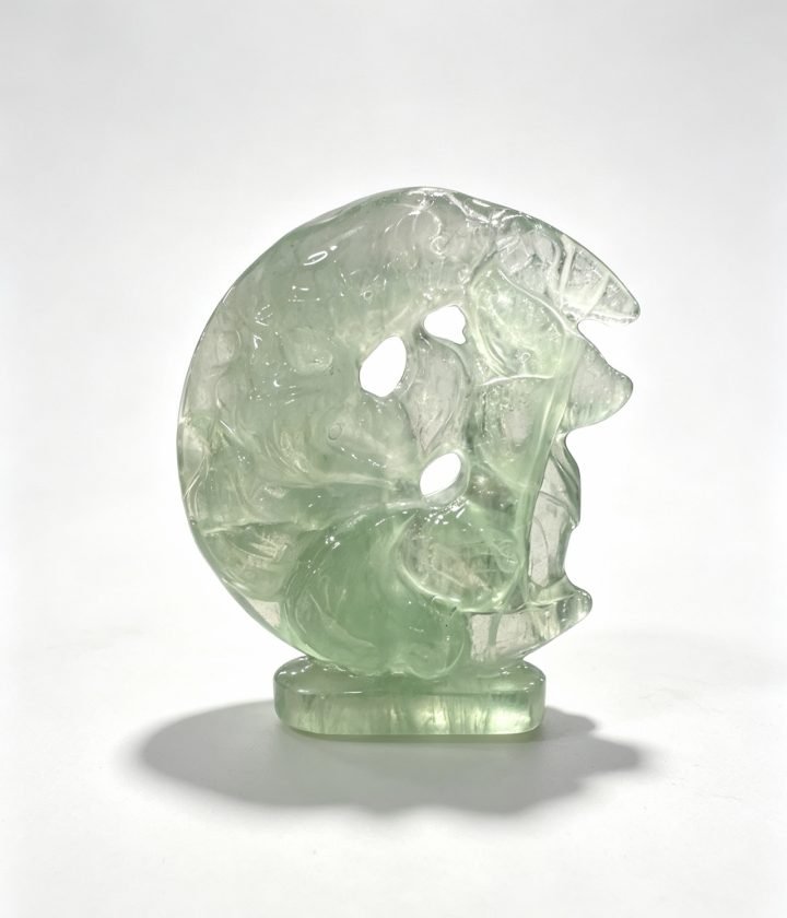 Green Carved Figure Plaque natural stone wholesale product