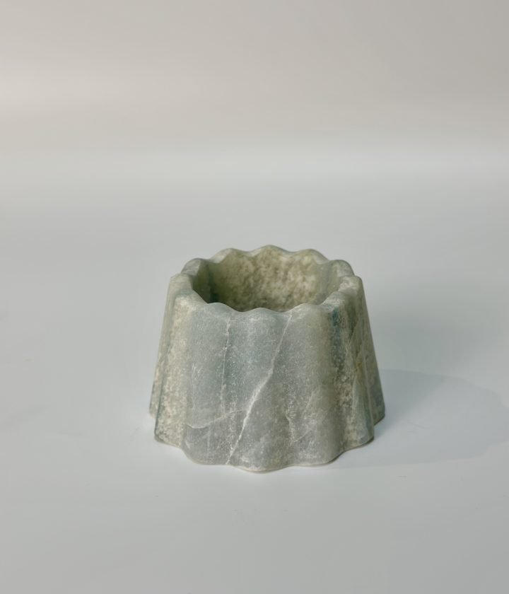 Green Fluted Bowl natural stone wholesale product