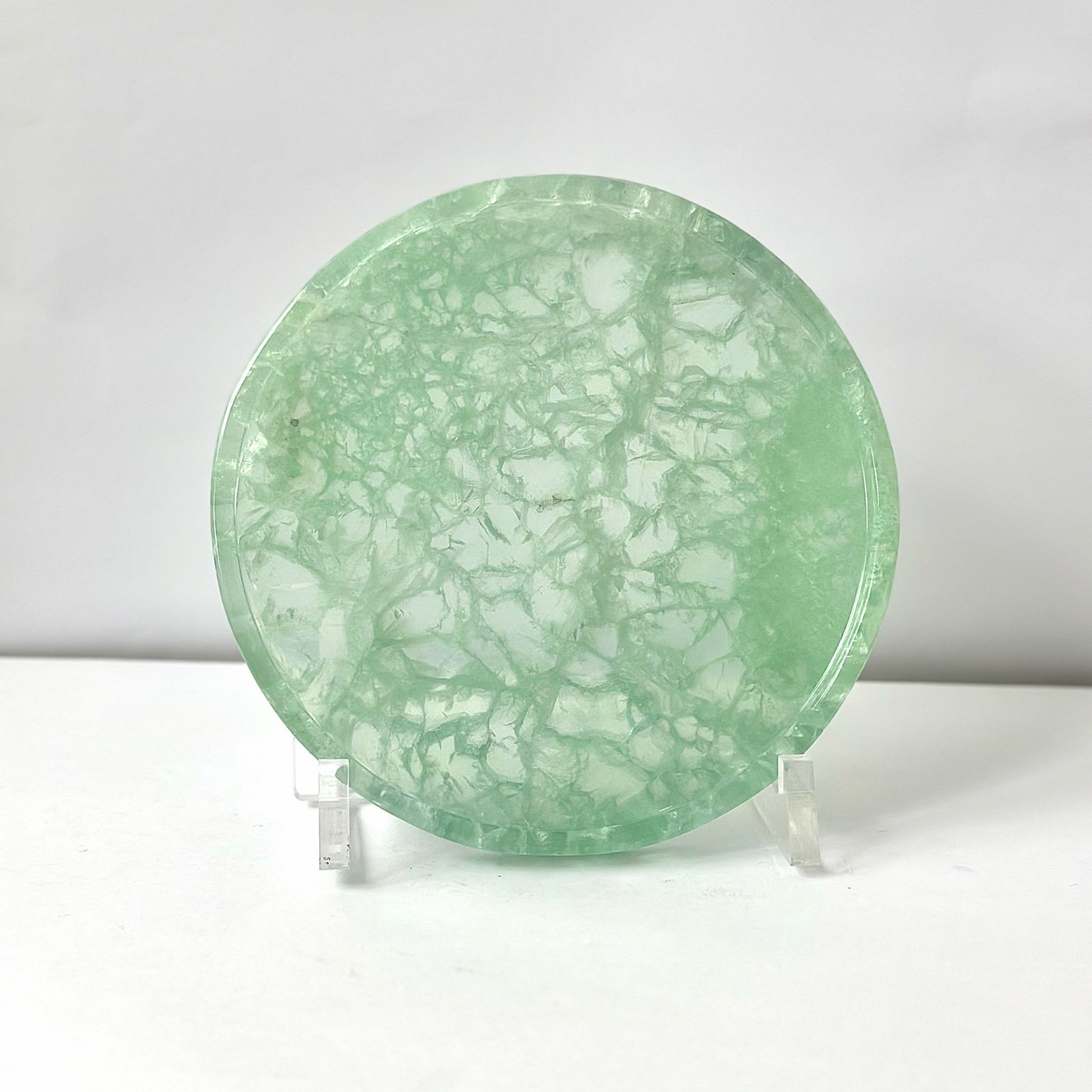 Green Round Plaque natural stone wholesale product