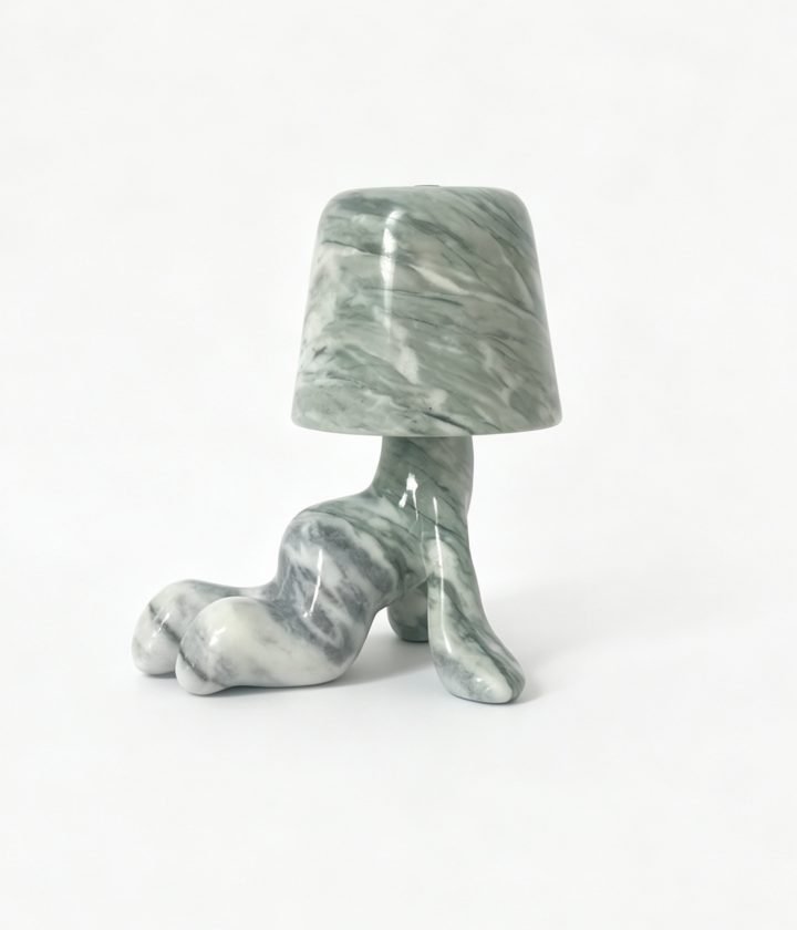 Green Stone Table Lamp Standing natural stone wholesale product