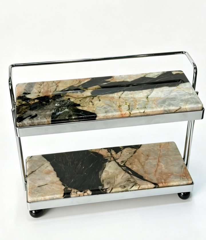 Multicolor Two Tier Shelf natural stone wholesale product