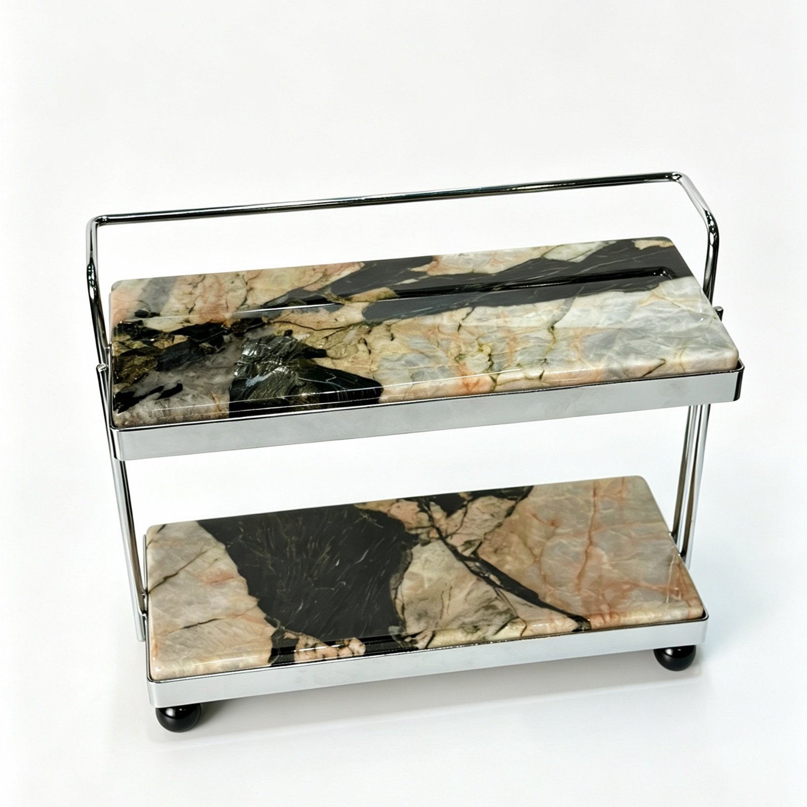 Multicolor Two Tier Shelf natural stone wholesale product