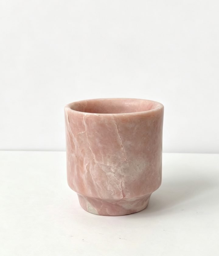 Pink Cup natural stone wholesale product