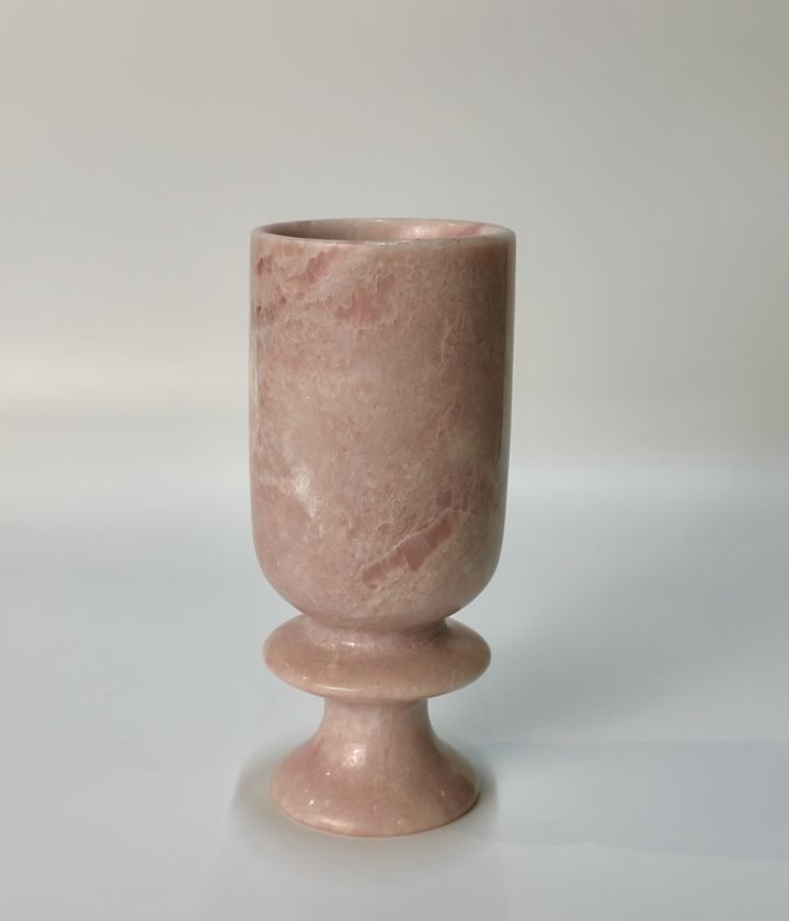 Pink Goblet natural stone wholesale product