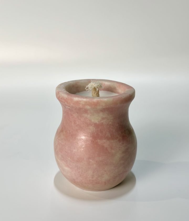 Pink Small Vase natural stone wholesale product