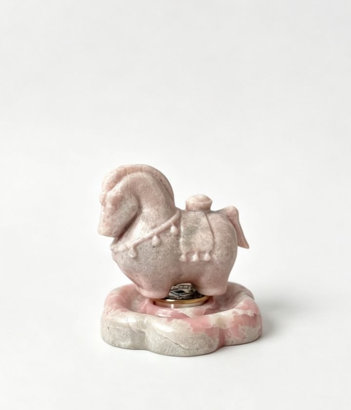 Pink Snail Object natural stone wholesale product