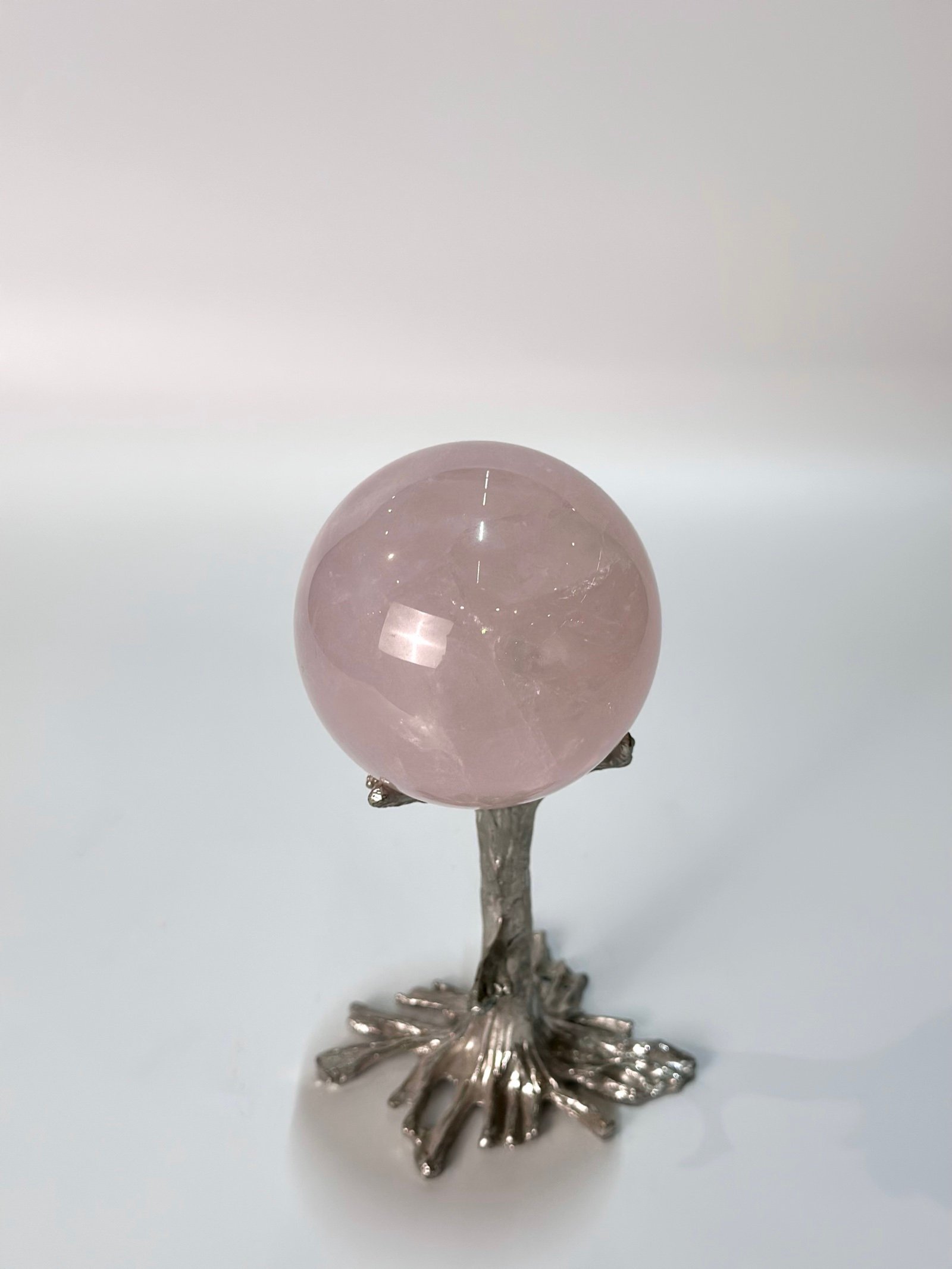 Pink Sphere Stand natural stone wholesale product
