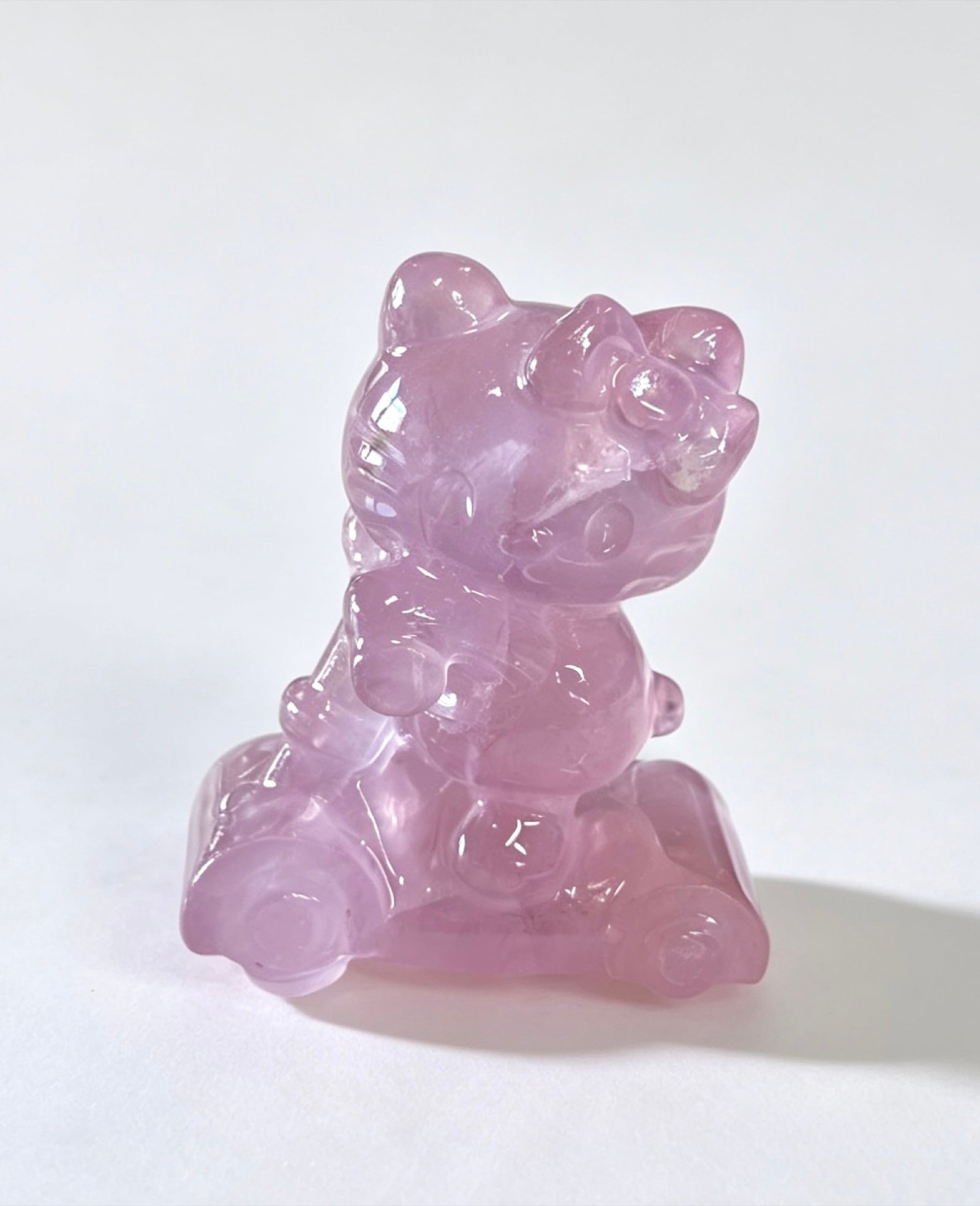 Pink Stone Bear natural stone wholesale product