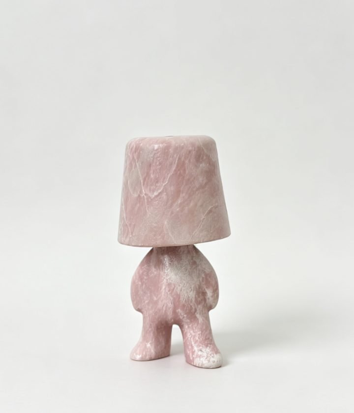 Pink Stone Table Lamp Standing natural stone wholesale product