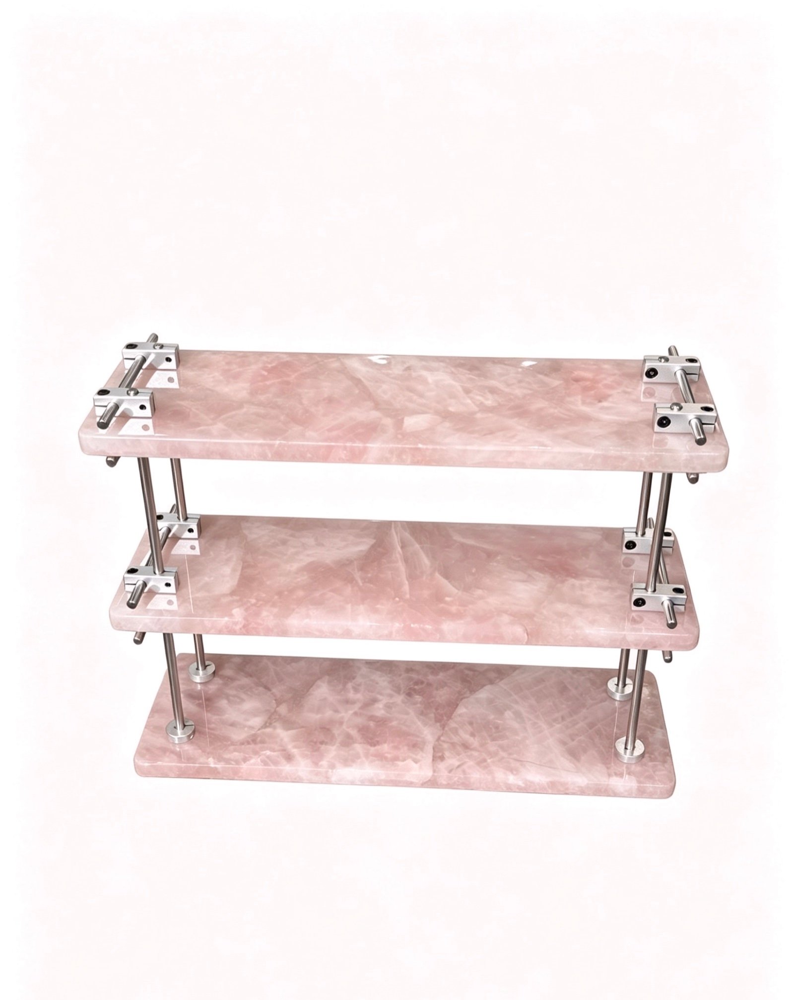 Pink Two Tier Shelf natural stone wholesale product