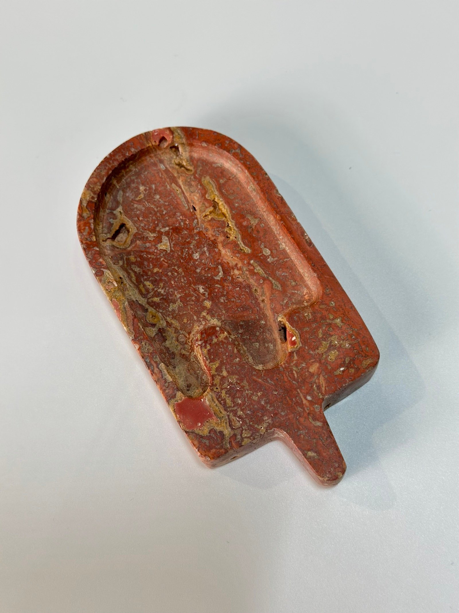 Red Paddle Tray natural stone wholesale product