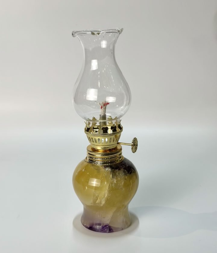 Yellow Oil Lamp natural stone wholesale product