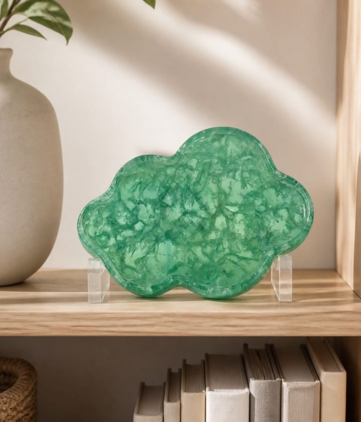 Green Cloud Plaque product view 2