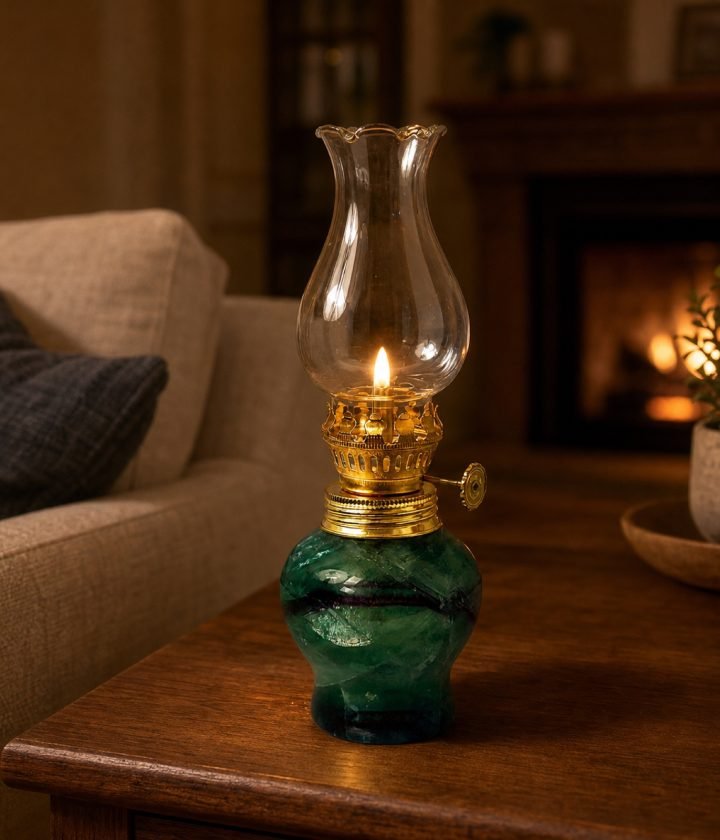 Green Oil Lamp product view 2