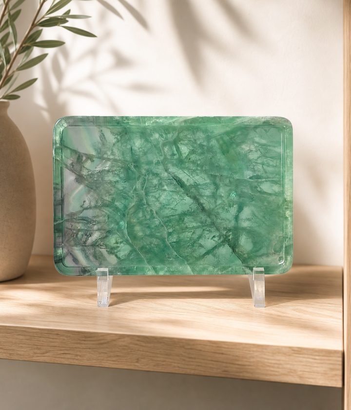 Green Rectangle Plaque product view 2