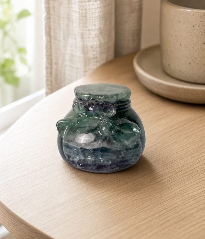 Green Small Jar product view 2