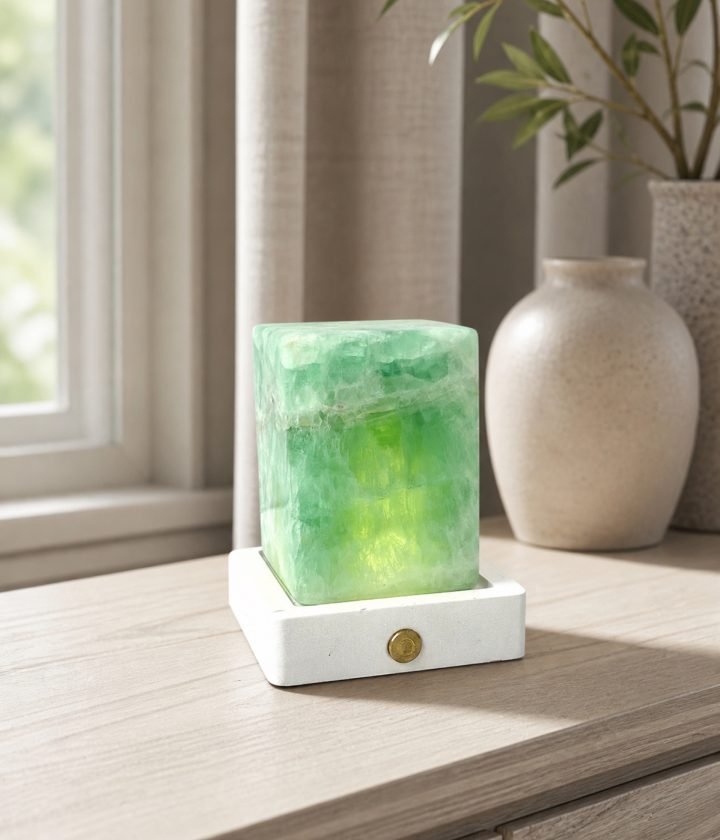 Green Yellow Block On Base product view 2