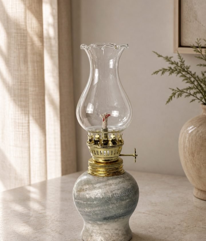 Grey Oil Lamp product view 2