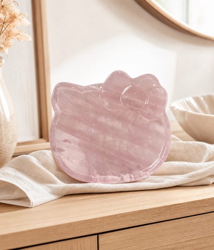 Pink Apple Plaque product view 2
