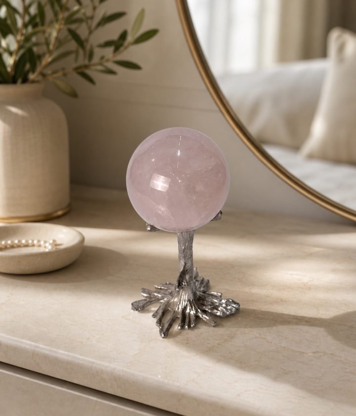 Pink Sphere Stand product view 2
