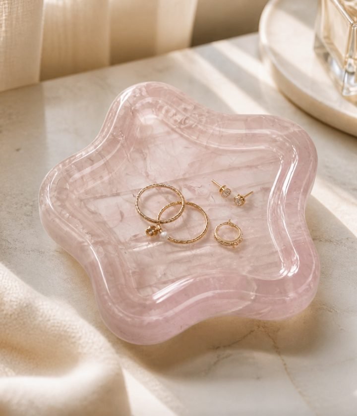 Pink Star Dish product view 2