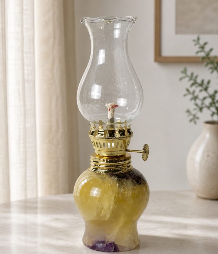 Yellow Oil Lamp product view 2
