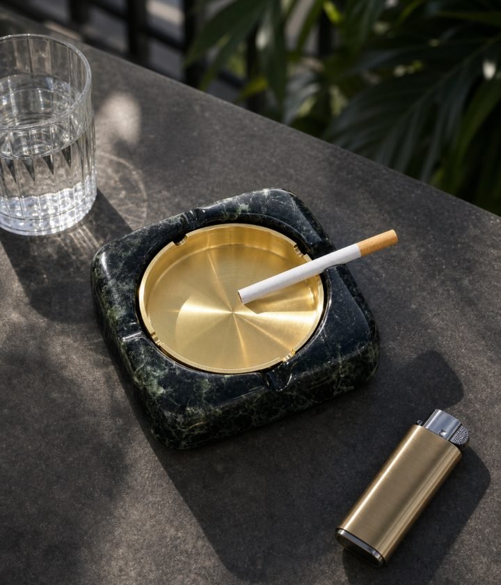 Black Gold Ashtray product view 3