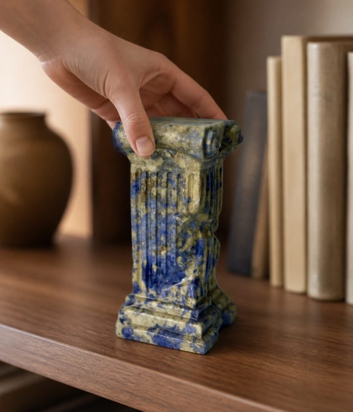 Blue Column Object product view 3