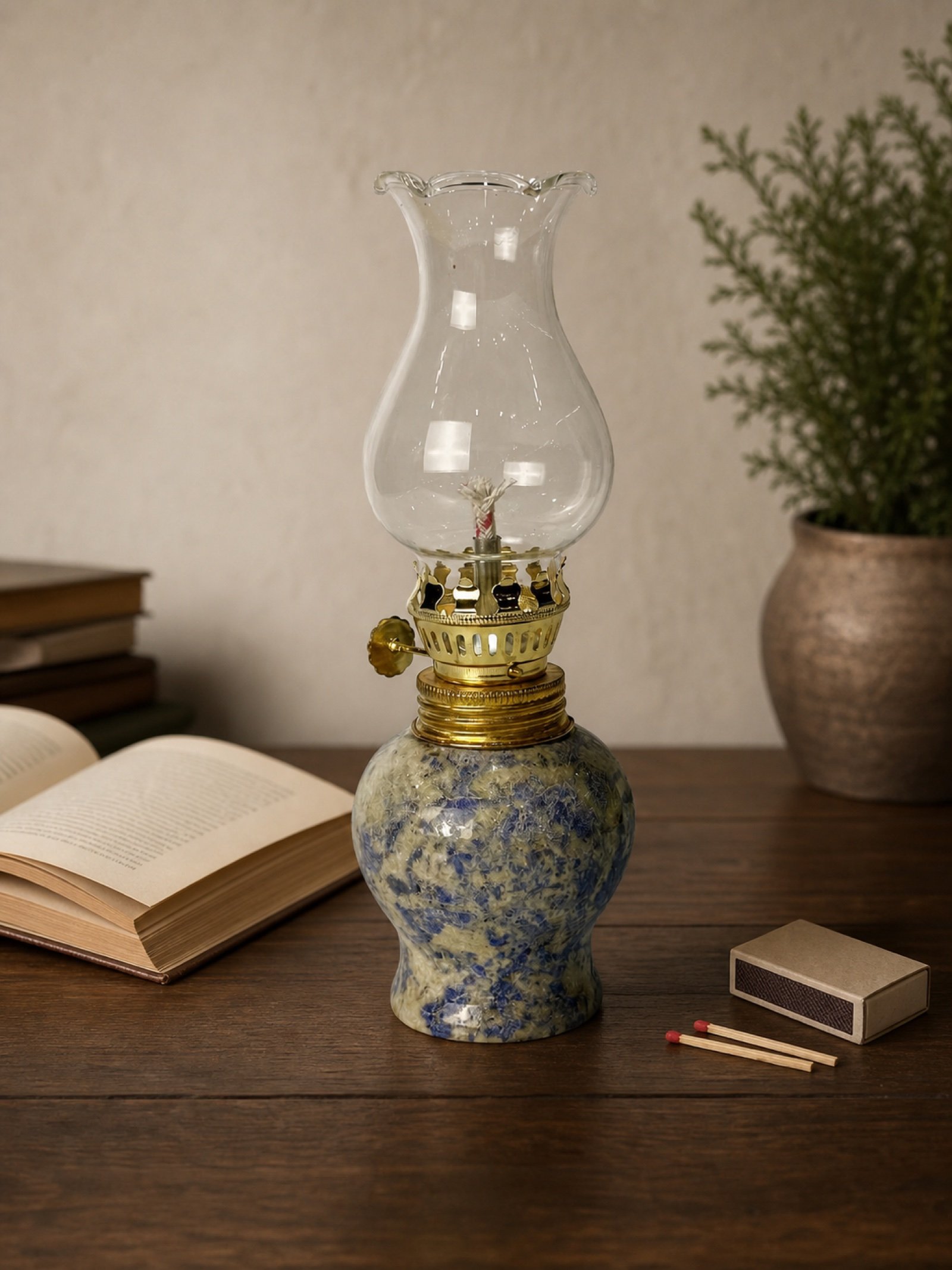 Blue Oil Lamp product view 3