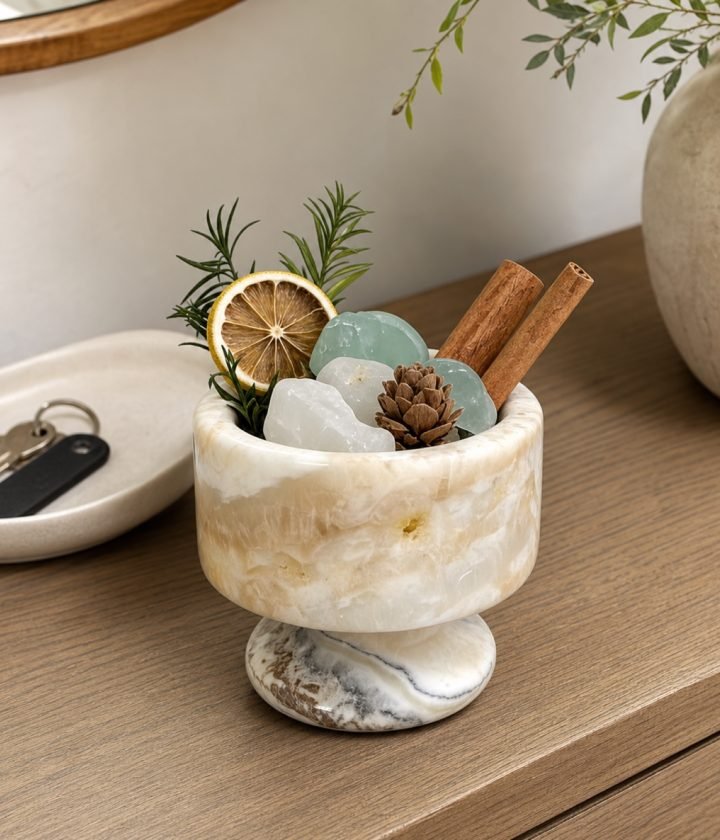 Decor Bowl With Botanicals product view 3