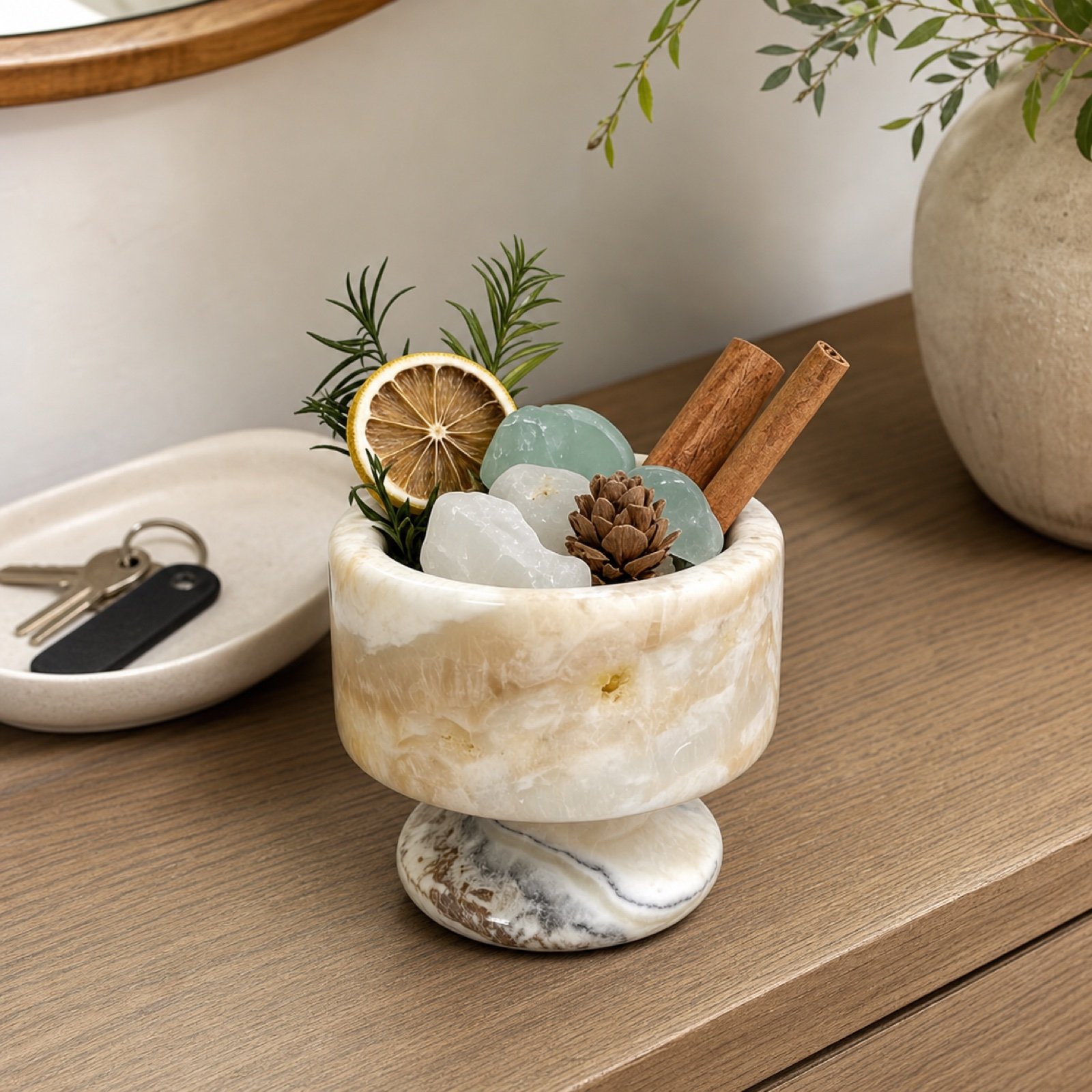 Decor Bowl With Botanicals product view 3