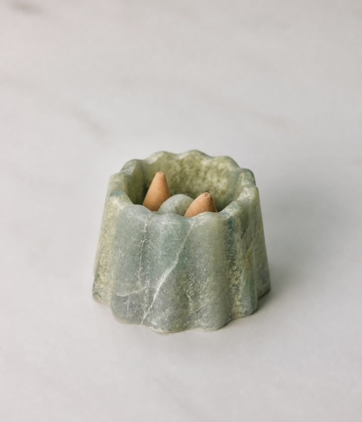 Green Fluted Bowl product view 3