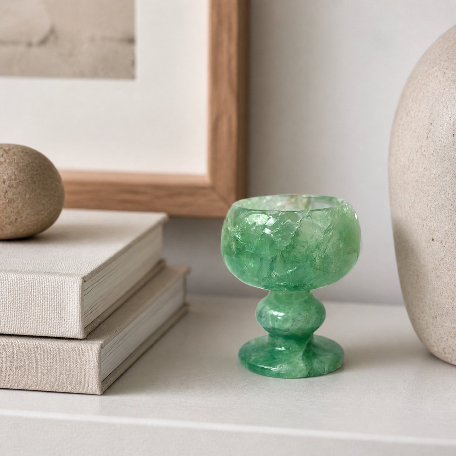 Green Goblet Object product view 3