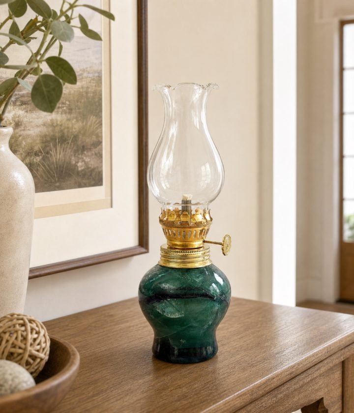 Green Oil Lamp product view 3