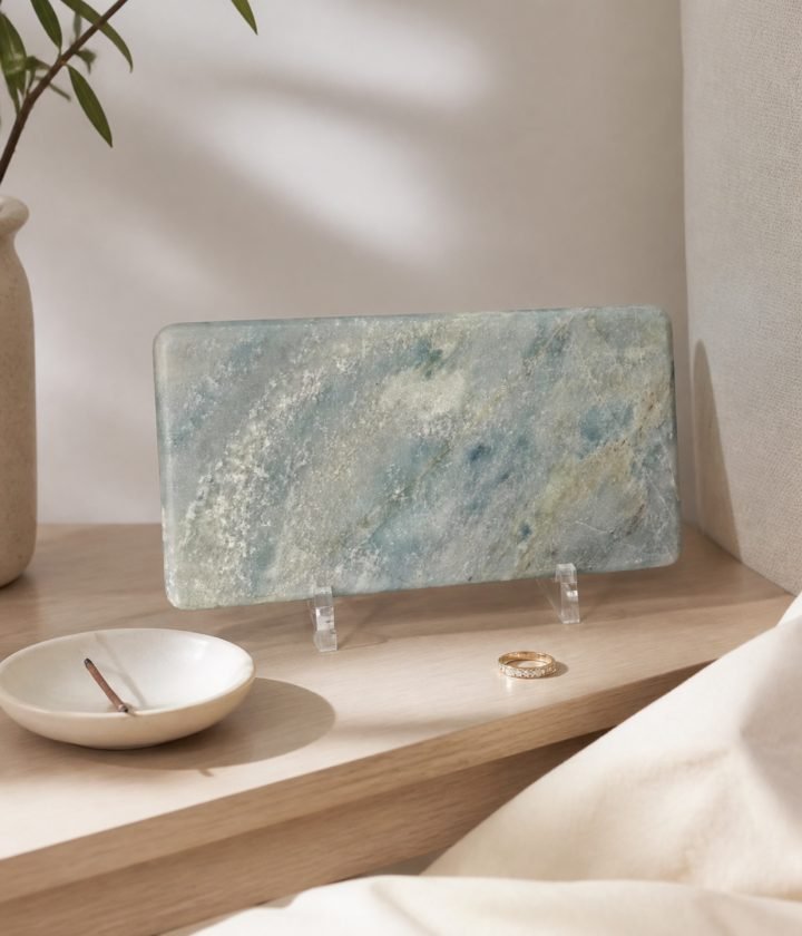 Green Rectangle Stand Plaque product view 3