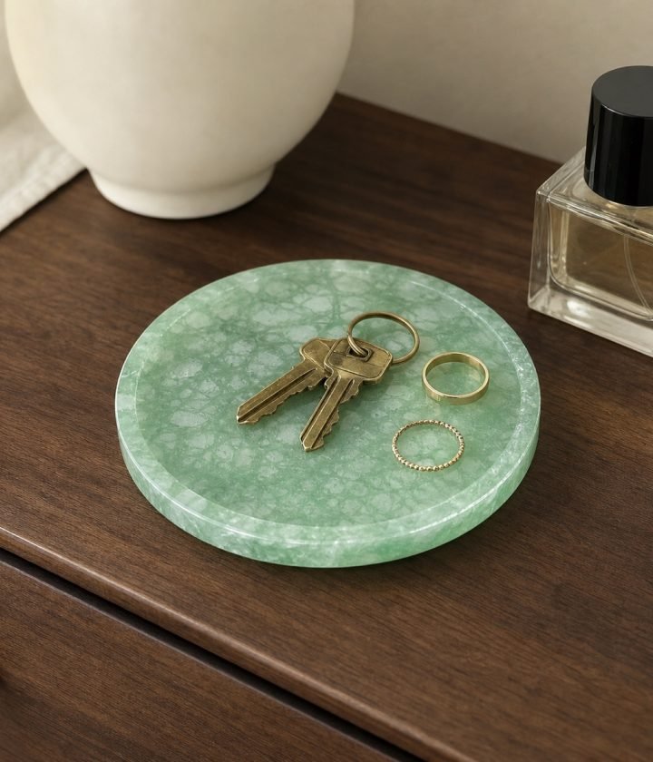 Green Round Plaque product view 3