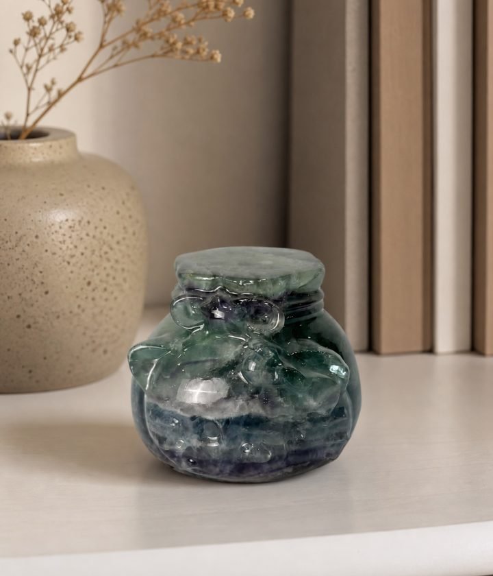 Green Small Jar product view 3