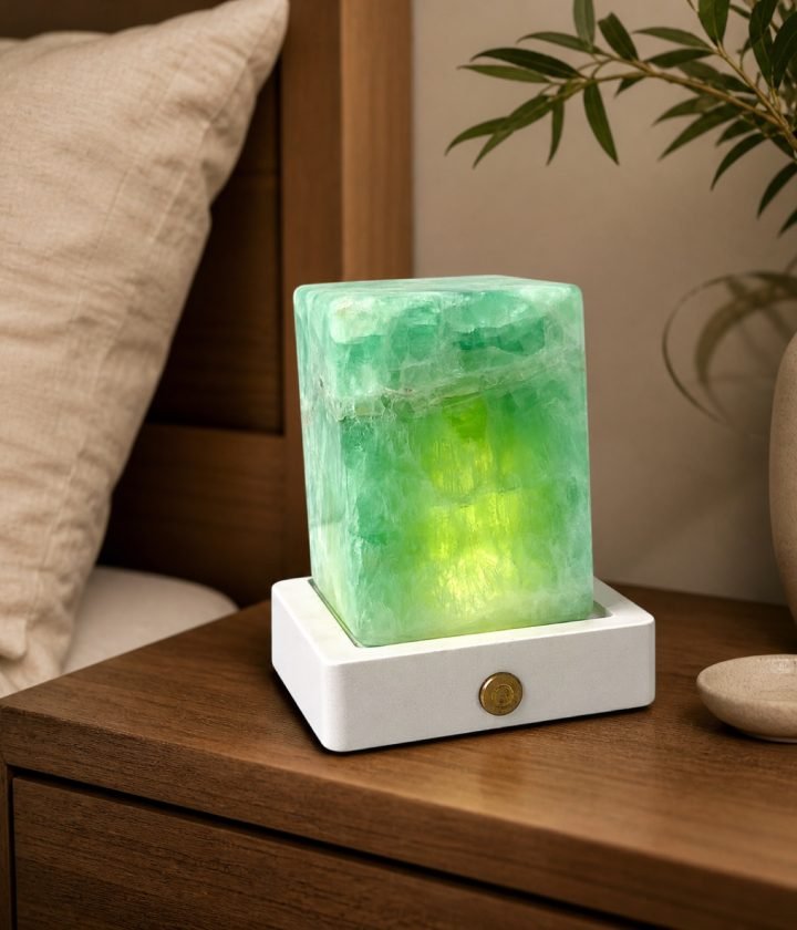 Green Yellow Block On Base product view 3