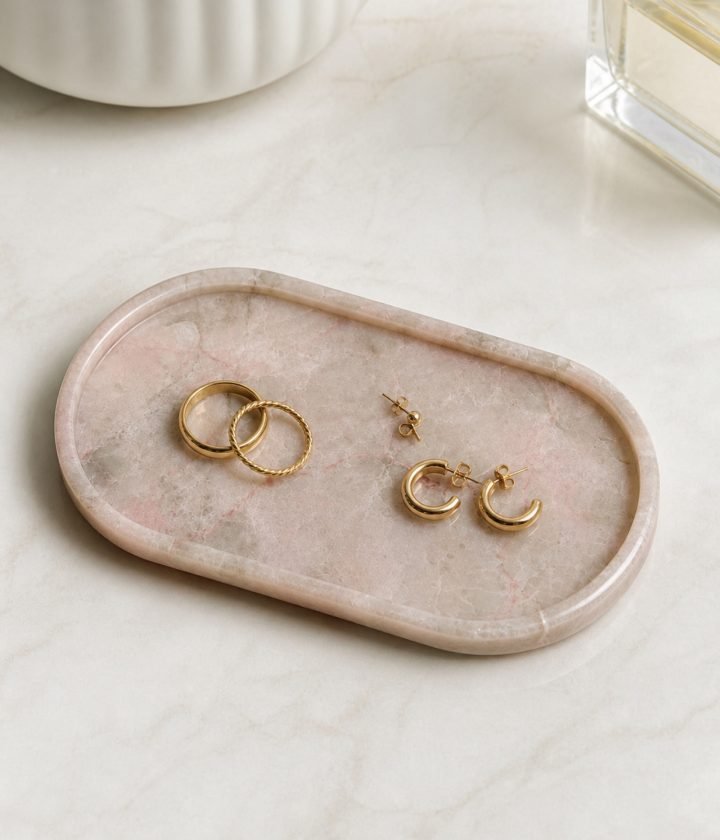 Pink Oval Stand Plaque product view 3