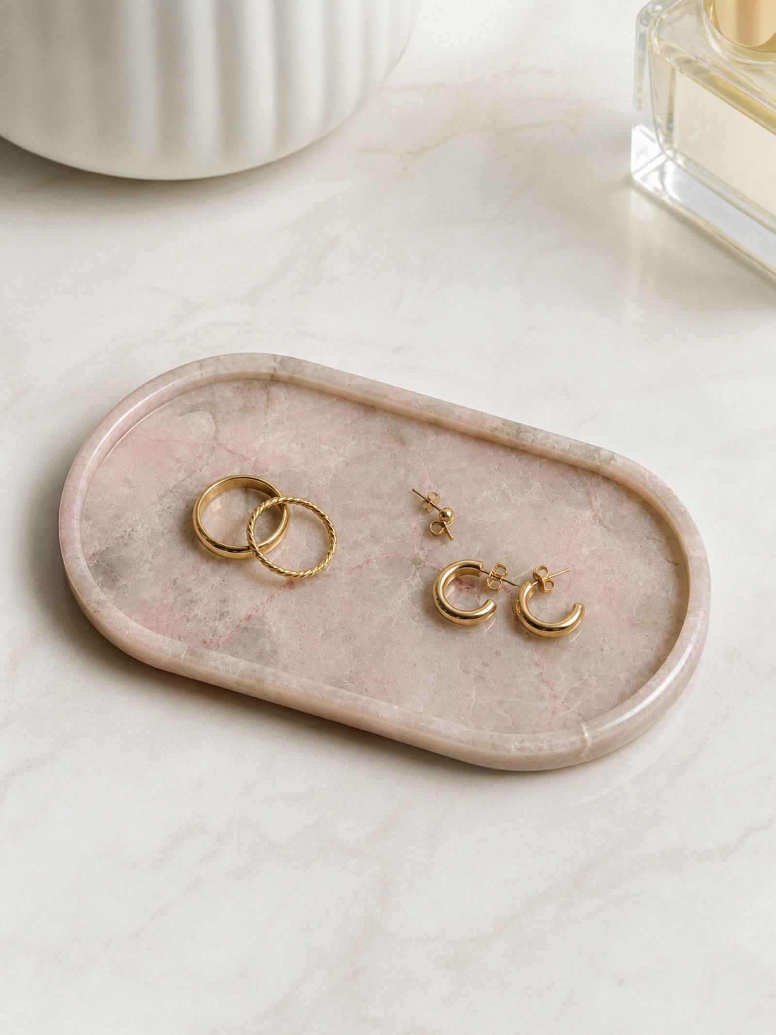 Pink Oval Stand Plaque product view 3