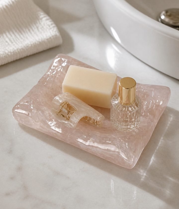 Pink Rectangular Dish product view 3
