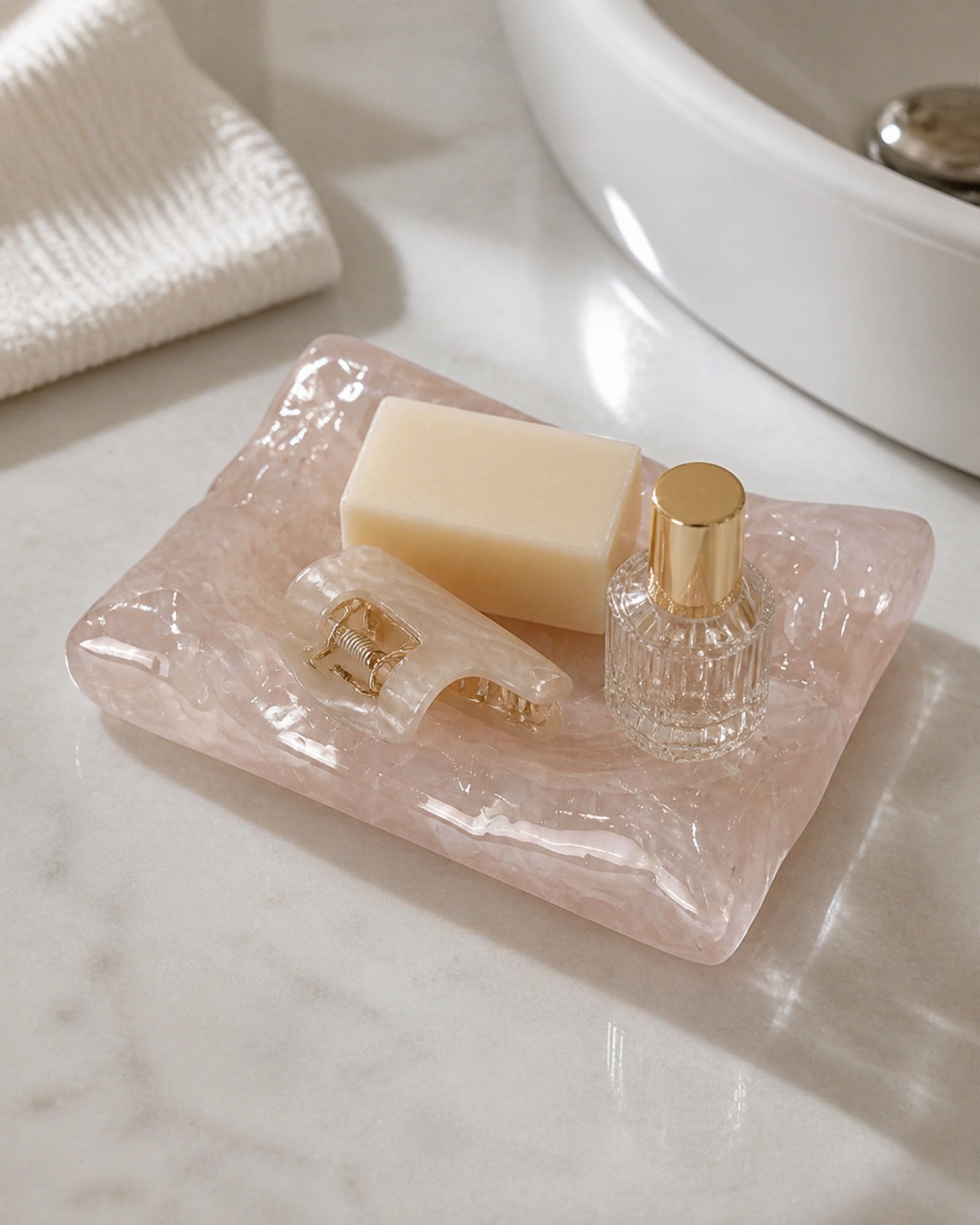 Pink Rectangular Dish product view 3