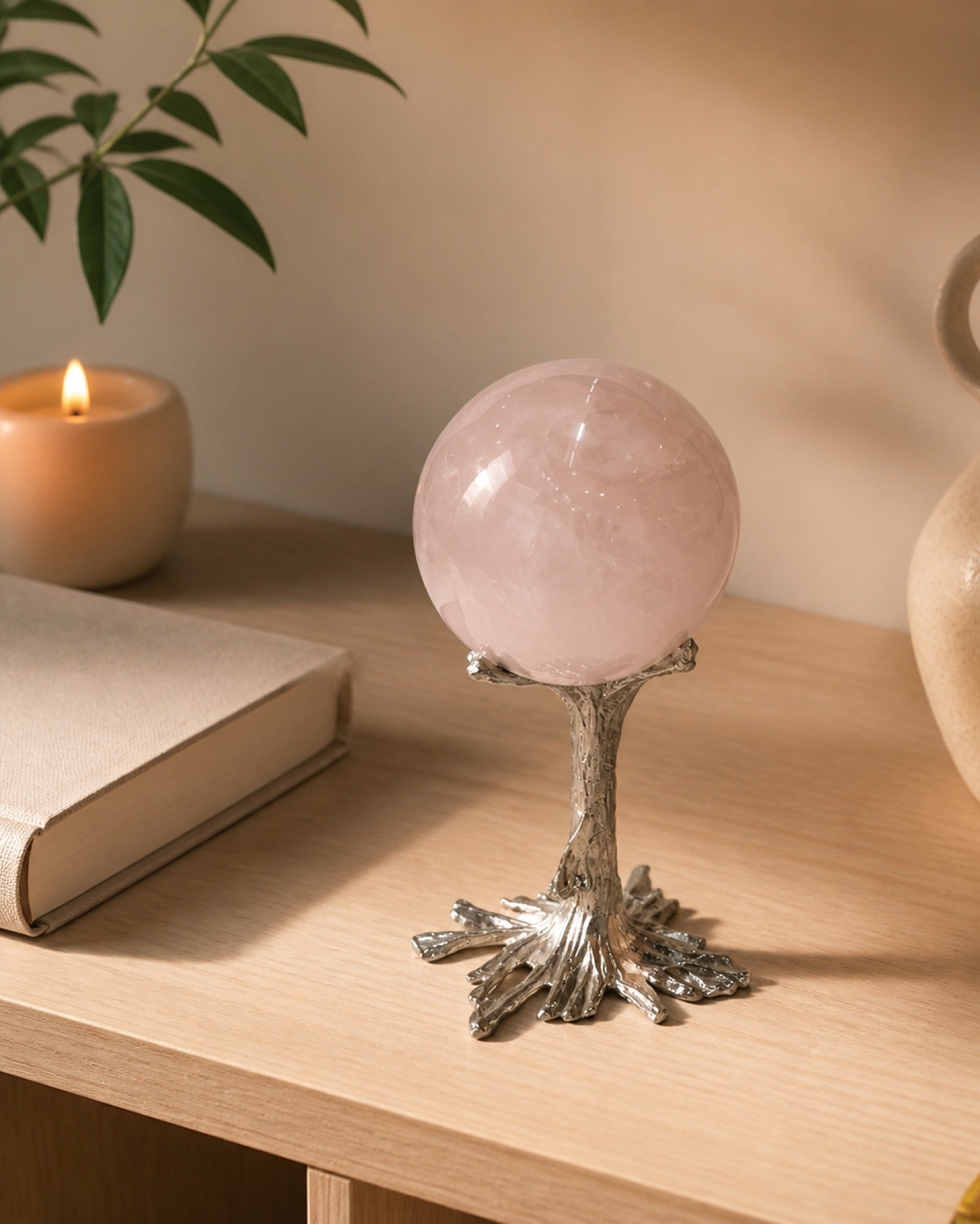 Pink Sphere Stand product view 3