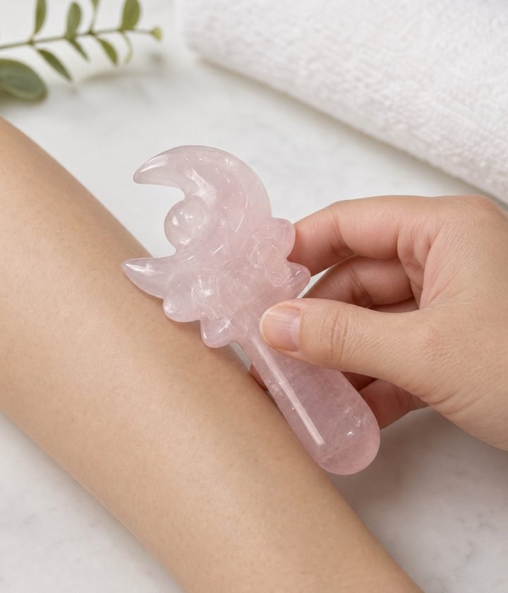 Pink Stone Massage Tool product view 3