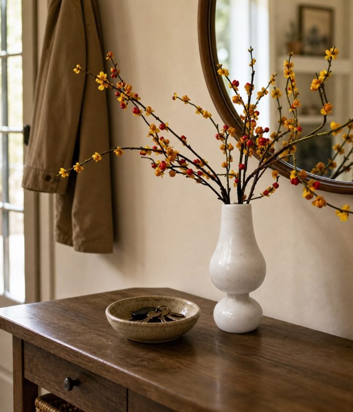 White Vase Branches product view 3